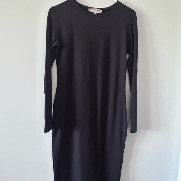 PHILOSOPHY DRESSES • Chocolate Brown Long Sleeve Fitted Dress • Small • - Picture 4 of 6